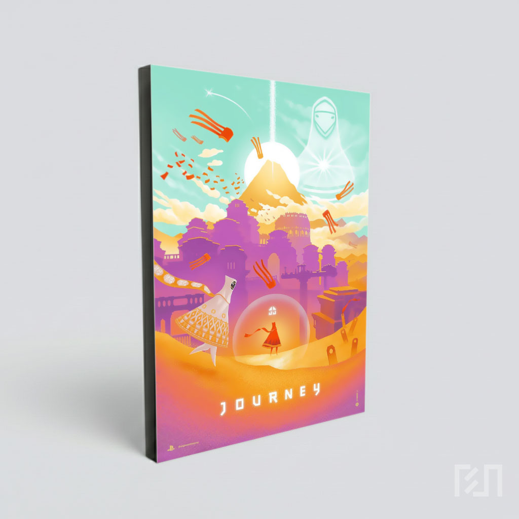 Poster Seni Game Journey