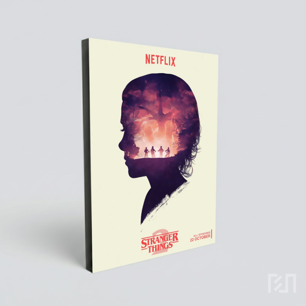 Poster Seni Ganda Stranger Things