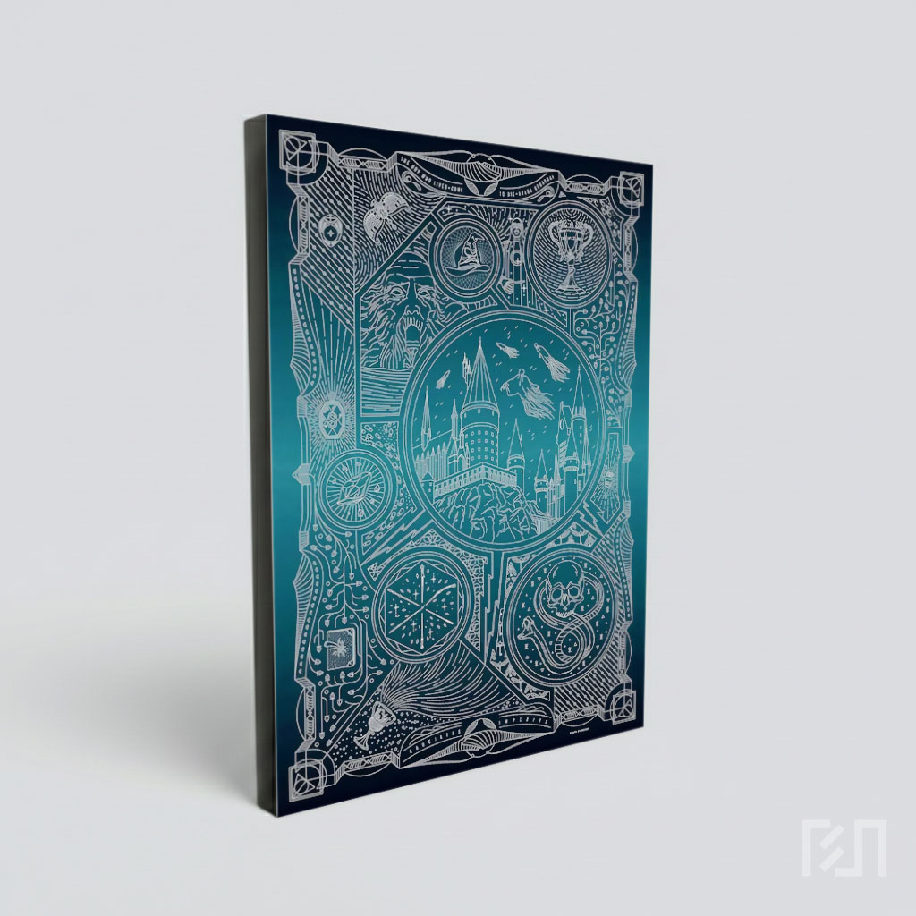 Poster Seni Garis Hogwarts Harry Potter