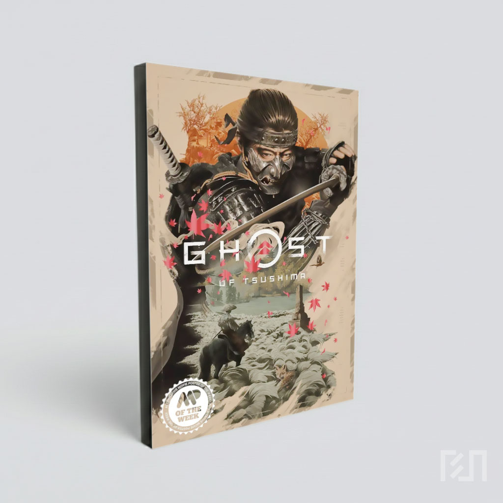 Poster Seni Ghost of Tsushima
