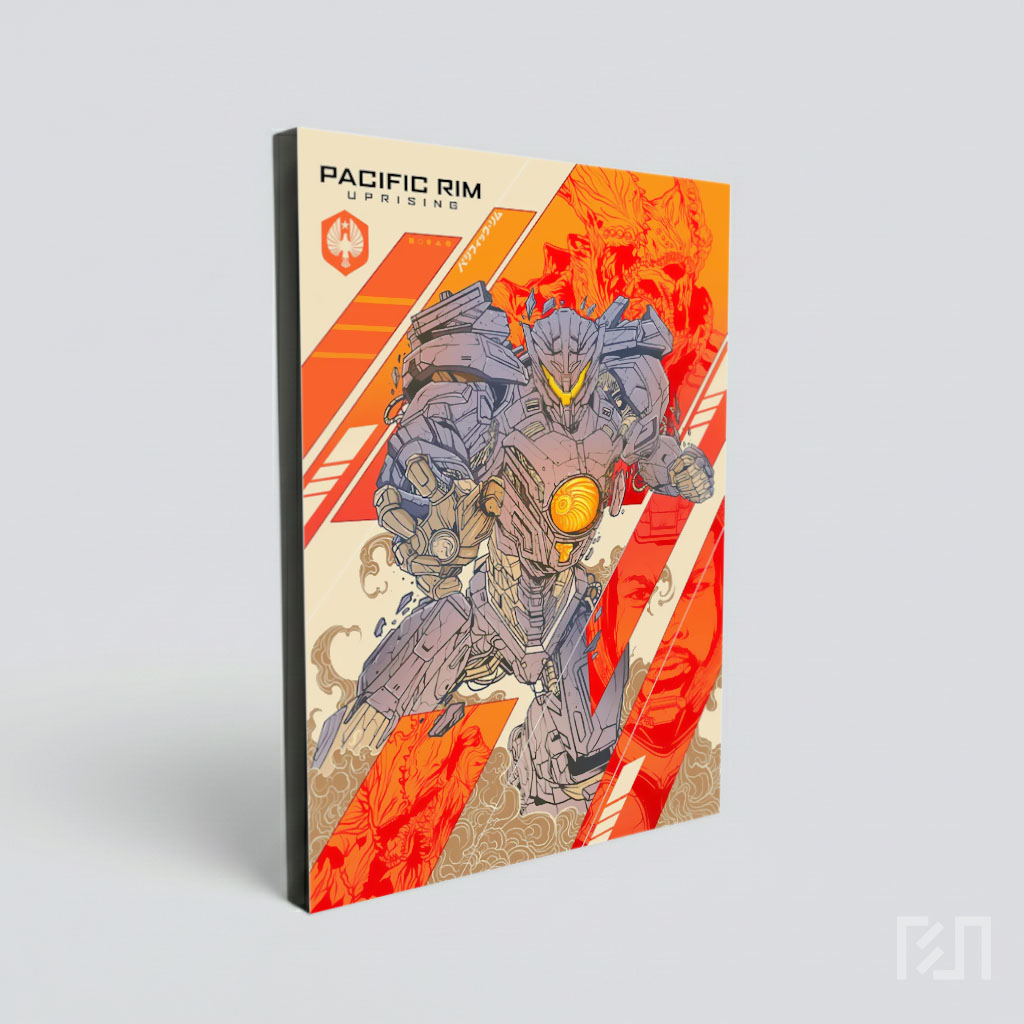 Poster Seni Gipsy Danger Pacific Rim