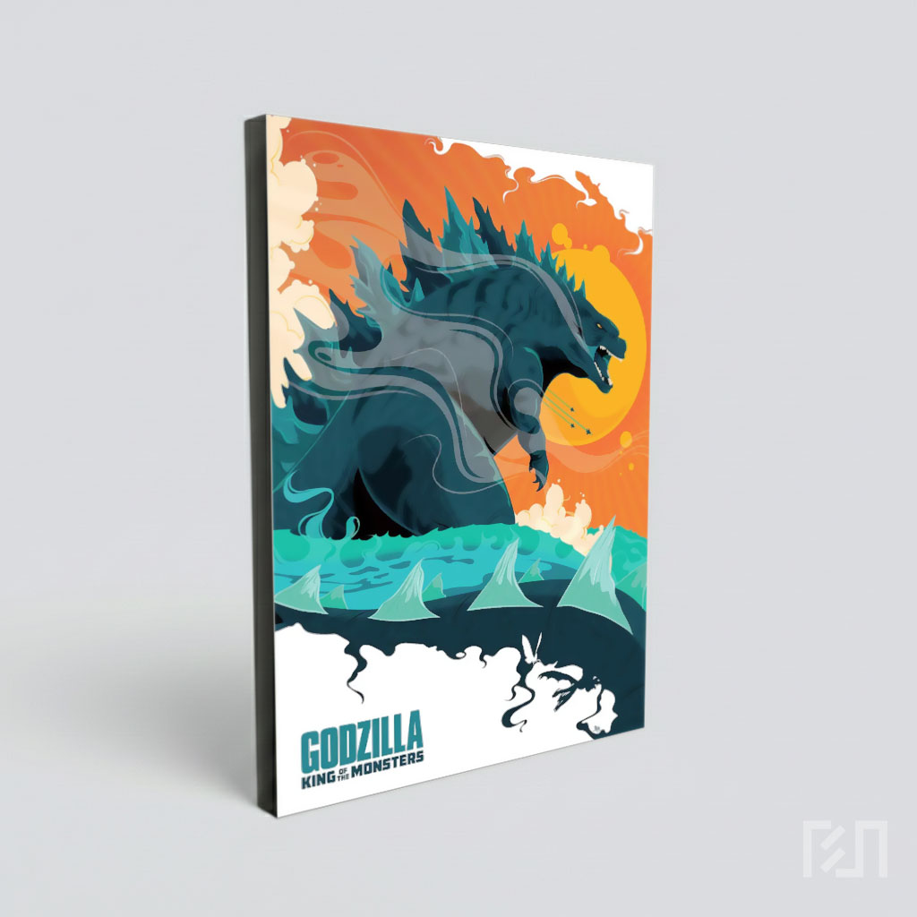 Poster Seni Godzilla: Raja Monster