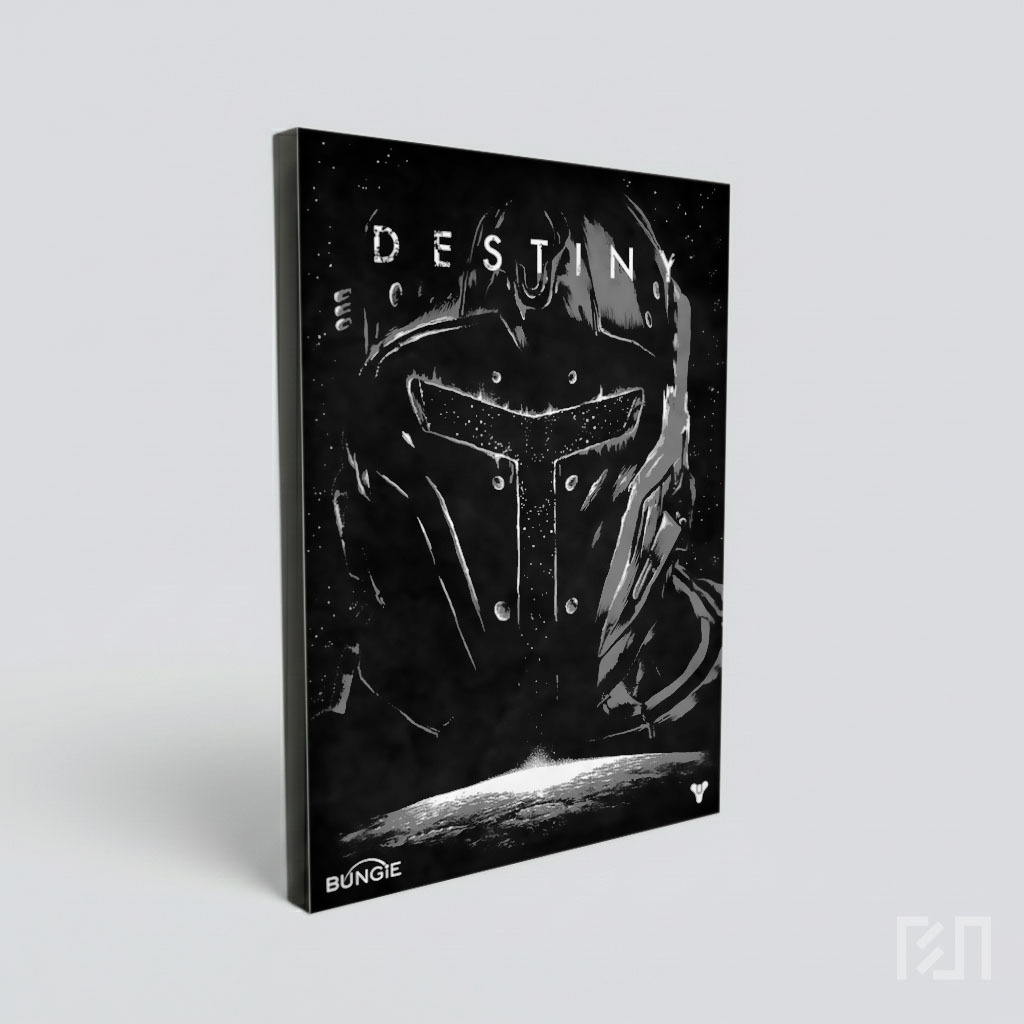 Poster Seni Helm Destiny Game