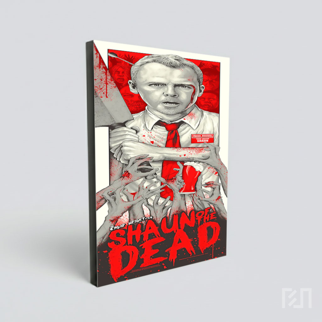 Poster Seni Horor Shaun of the Dead