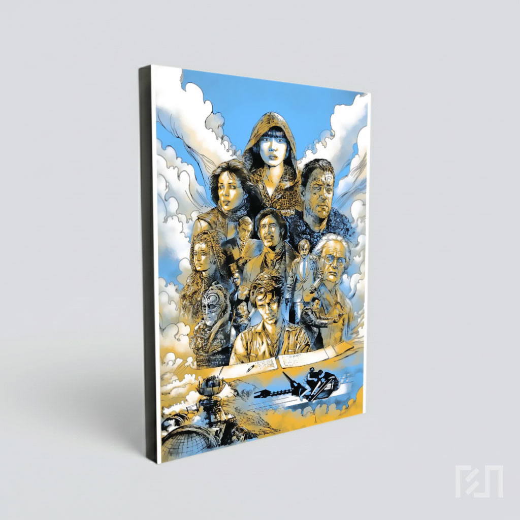 Poster Seni Ilustrasi Film Cloud Atlas