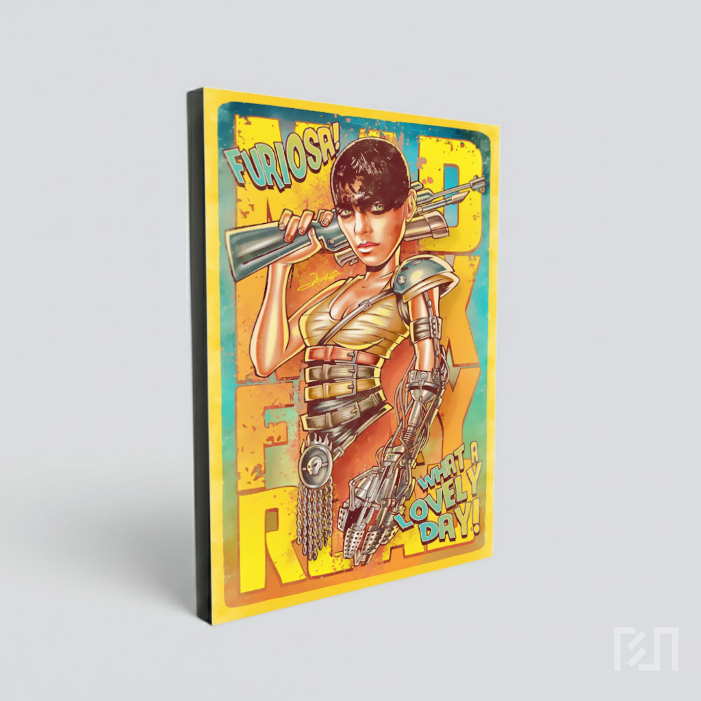 Poster Seni Imperator Furiosa Mad Max Fury Road