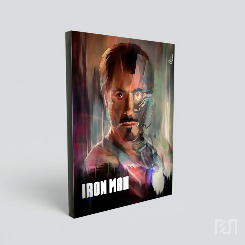 Poster Seni Iron Man Tony Stark