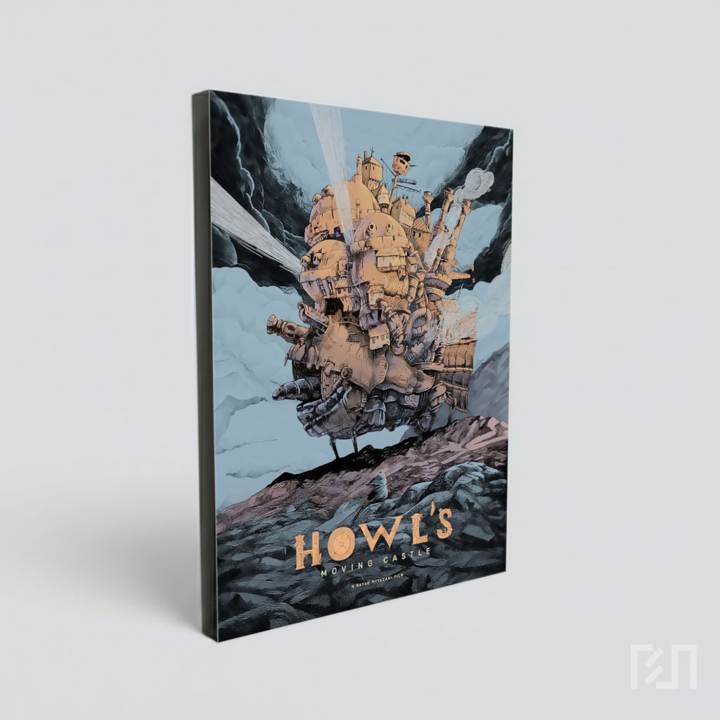 Poster Seni Istana Bergerak Howl