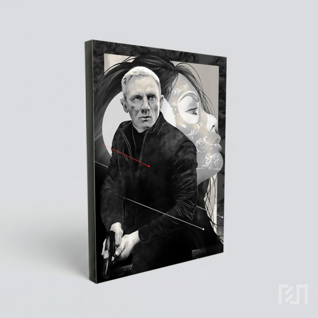 Poster Seni James Bond Spectre Daniel Craig