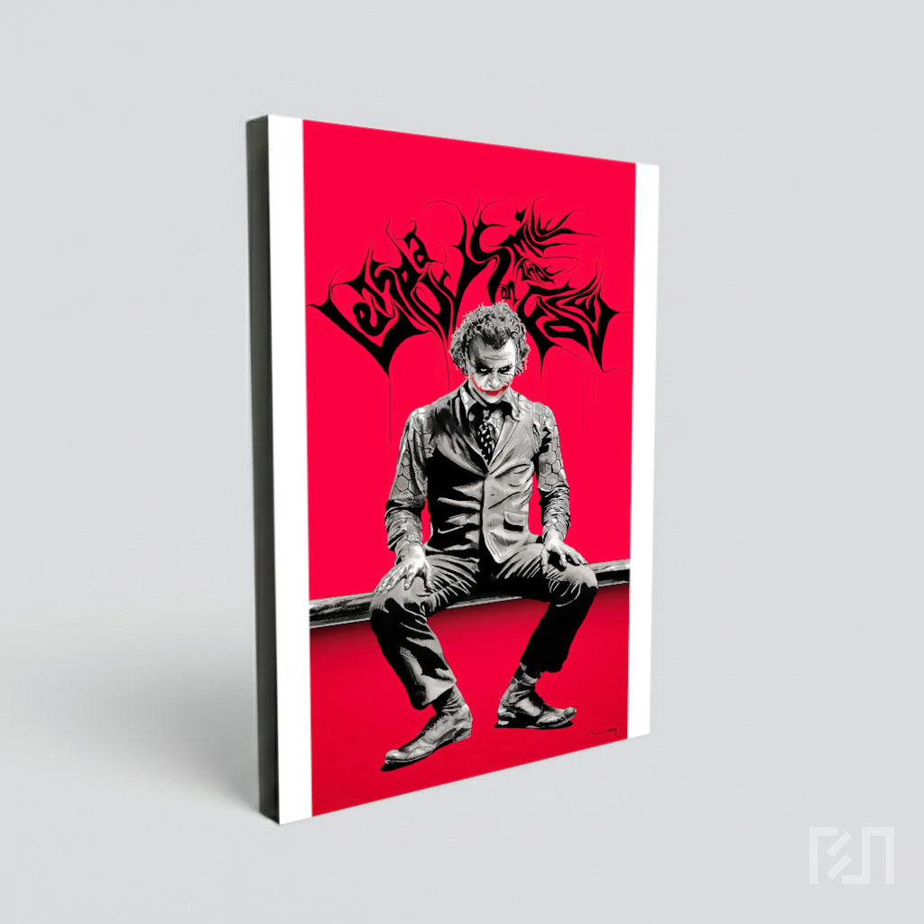 Poster Seni Joker Heath Ledger