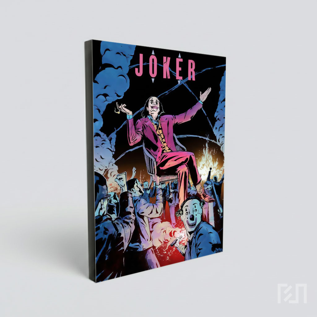 Poster Seni Joker: Ikon Kriminal DC Comics