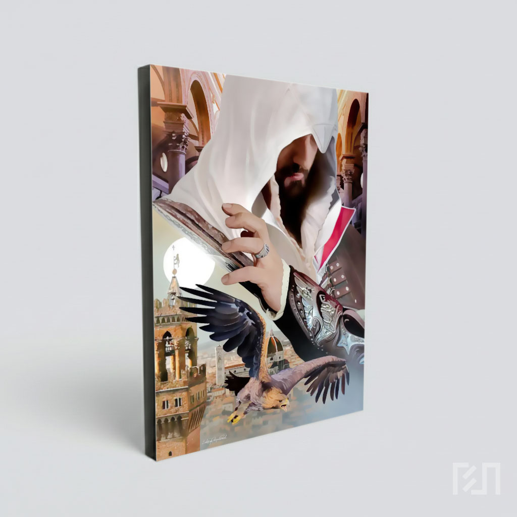 Poster Seni Karakter Ezio Auditore Assassin's Creed