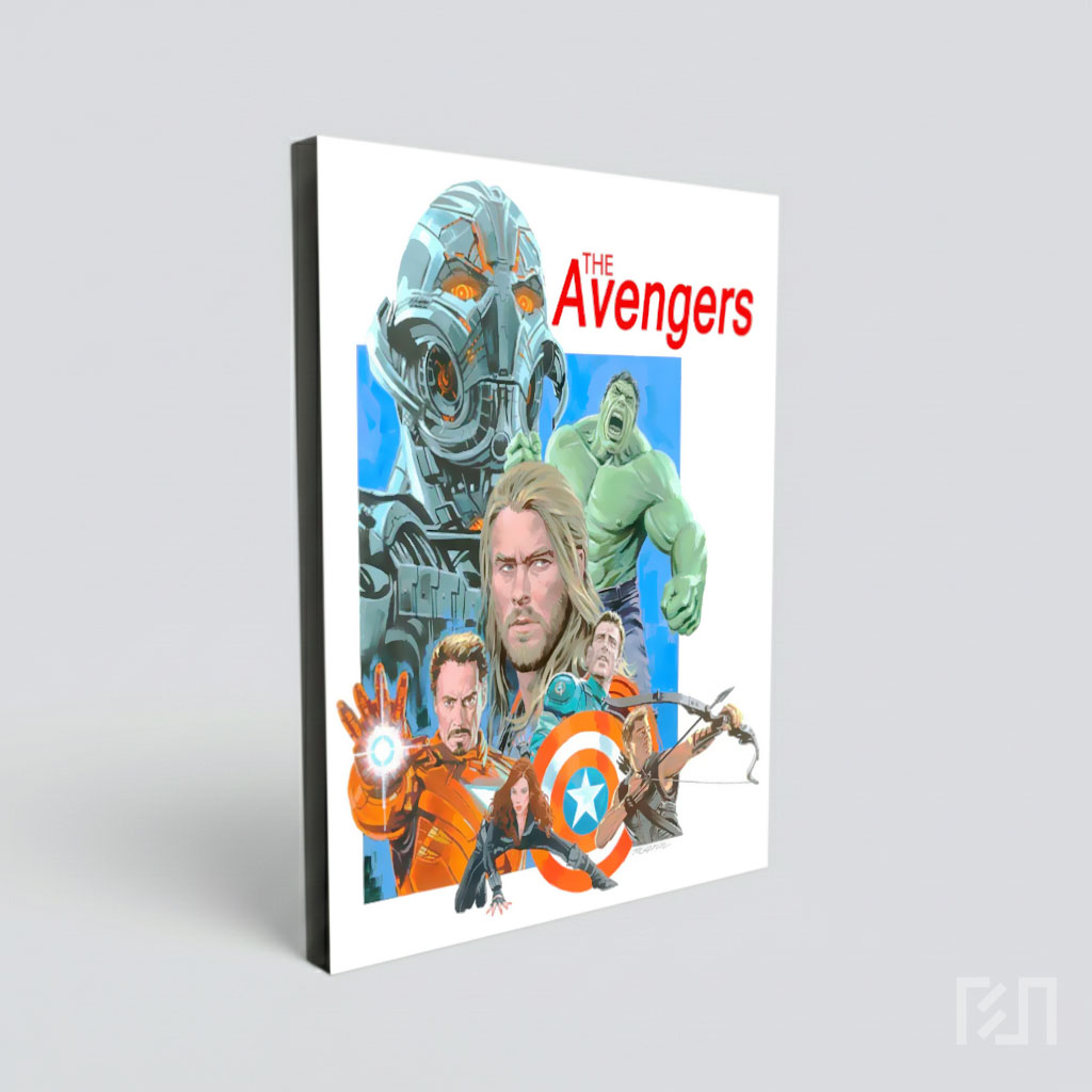 Poster Seni Karakter Film The Avengers