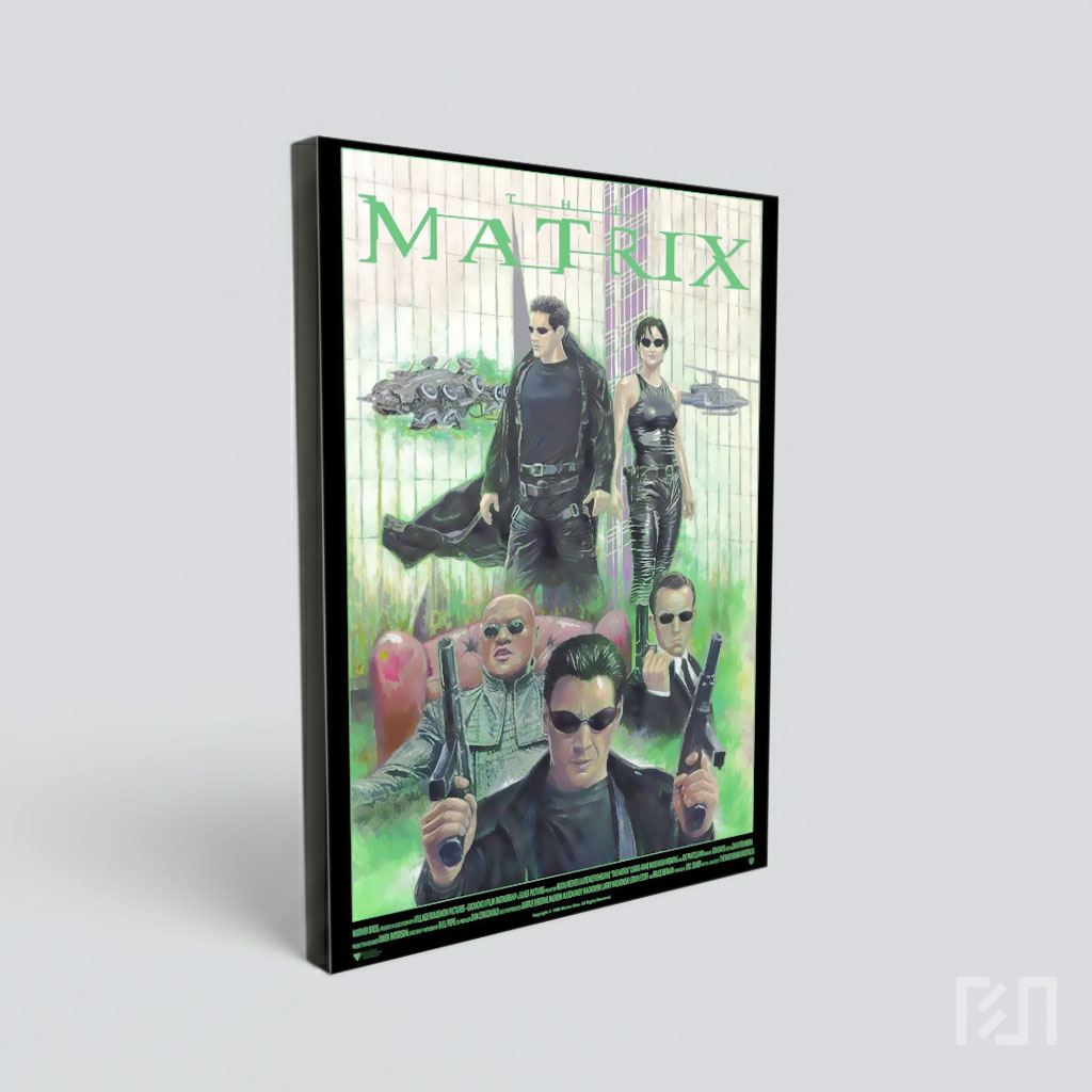 Poster Seni Karakter Film The Matrix