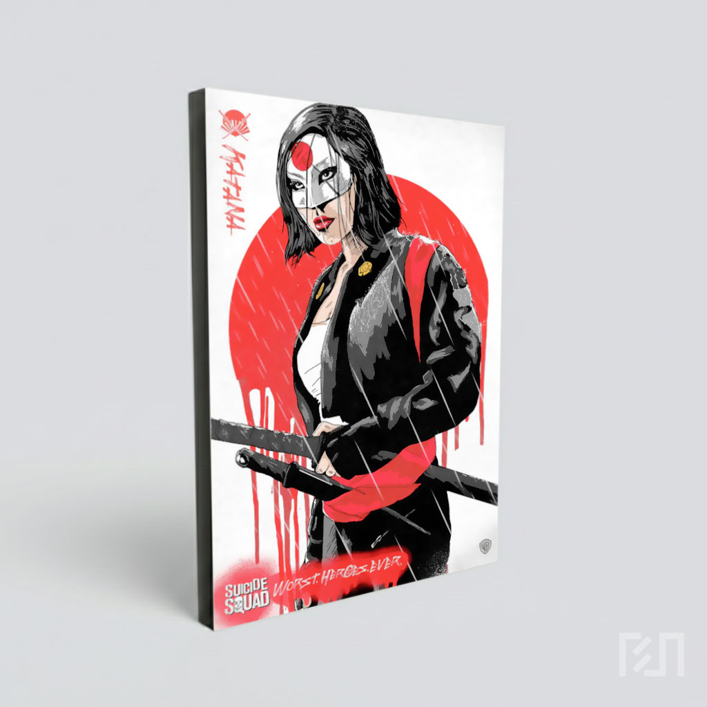 Poster Seni Karakter Katana DC Comics