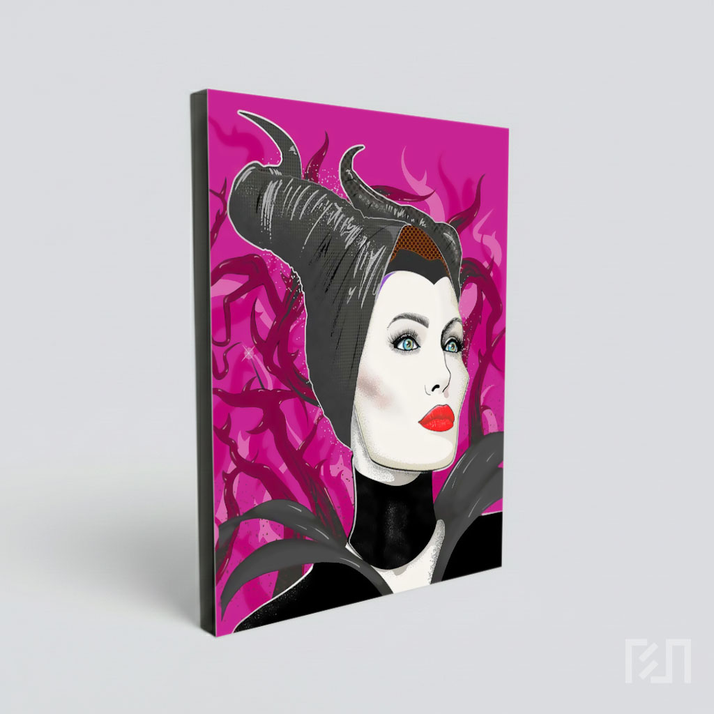 Poster Seni Karakter Maleficent