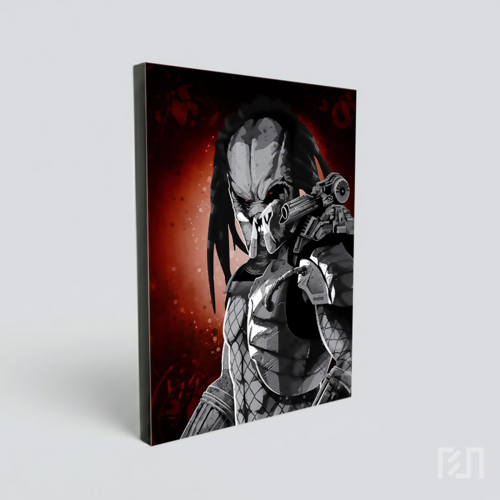 Poster Seni Karakter Predator