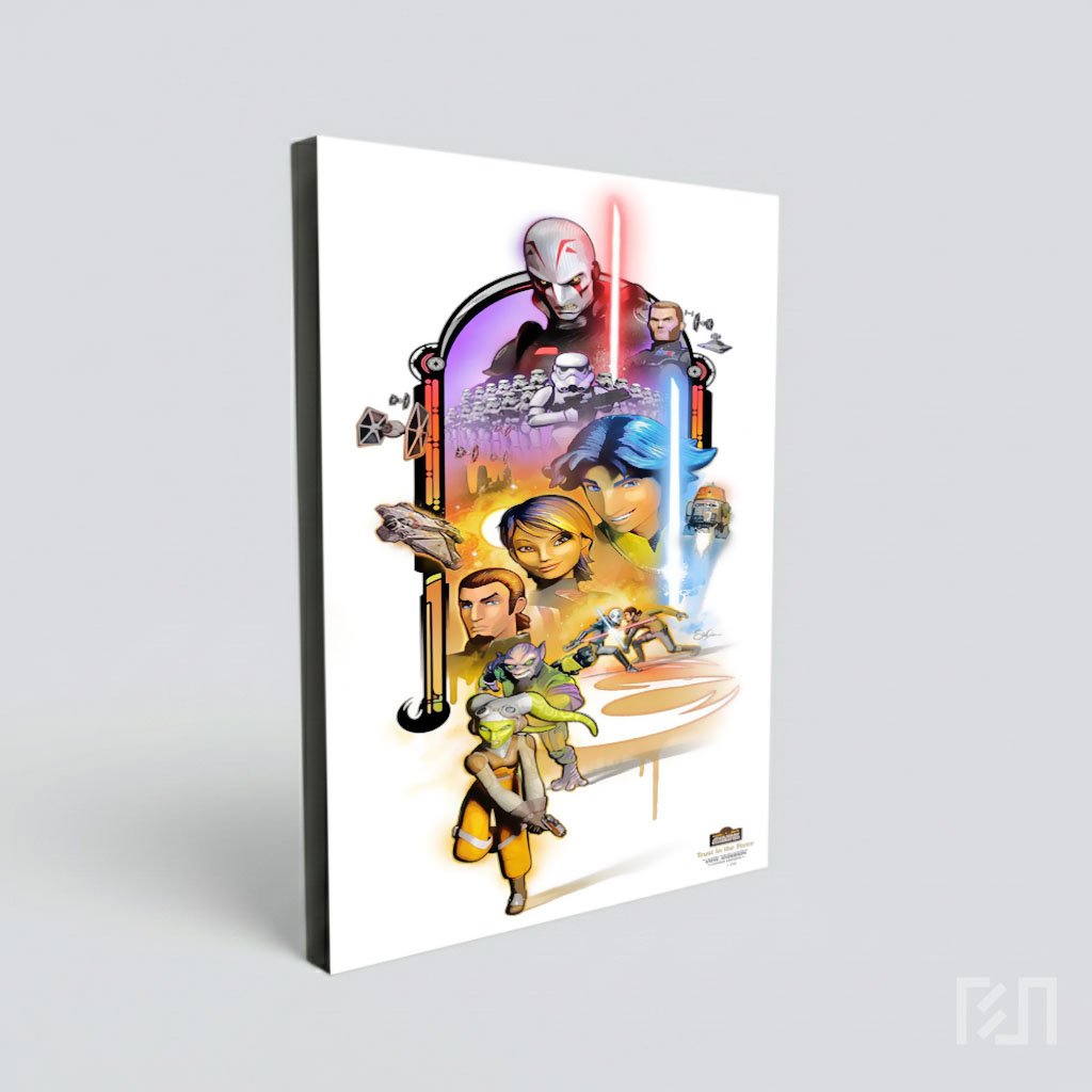 Poster Seni Karakter Star Wars Rebels