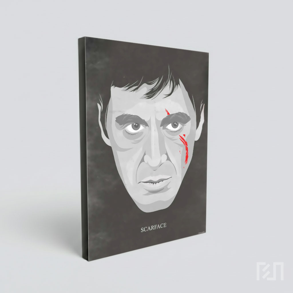Poster Seni Karakter Tony Montana Scarface