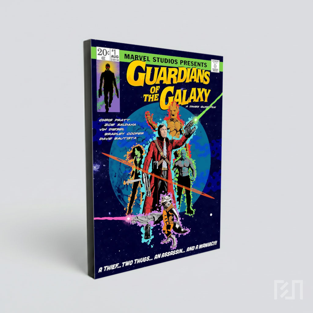 Poster Seni Keren Guardians of the Galaxy