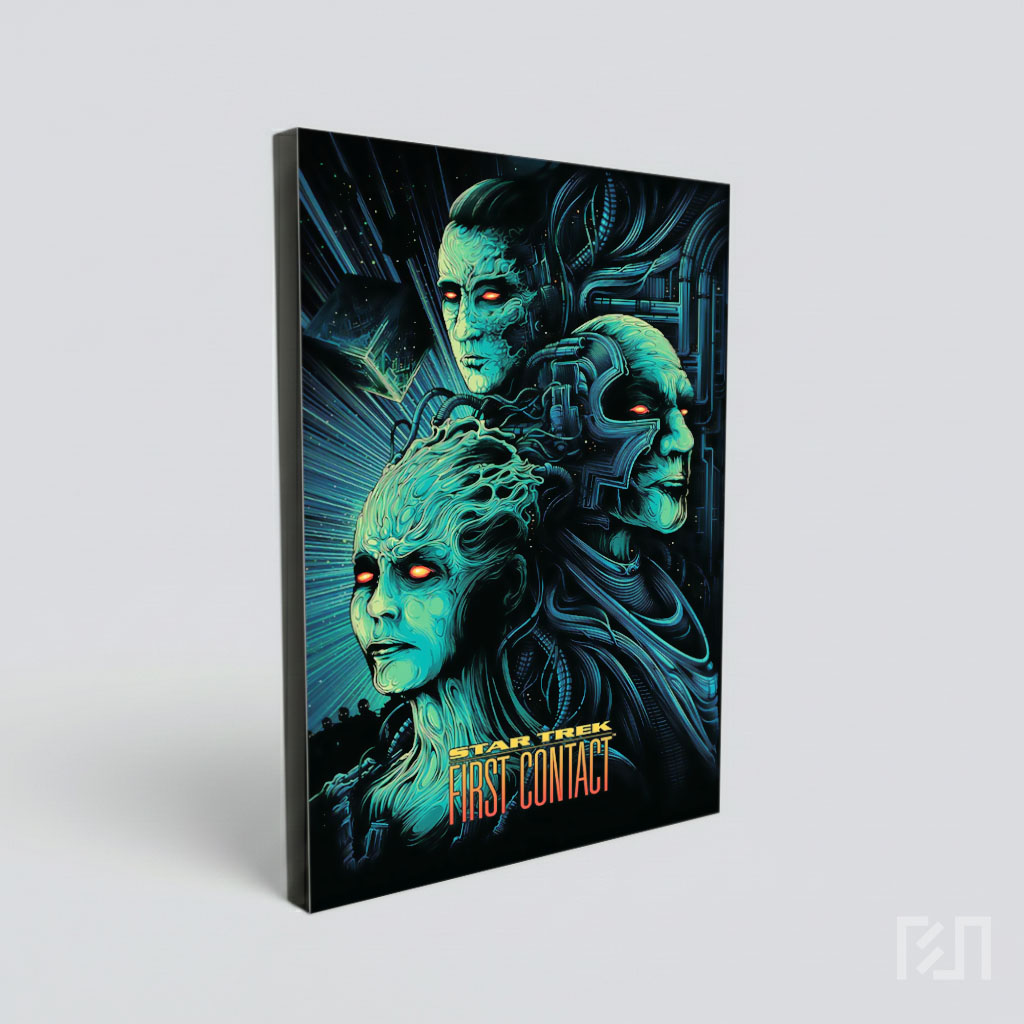 Poster Seni Keren Star Trek Borg