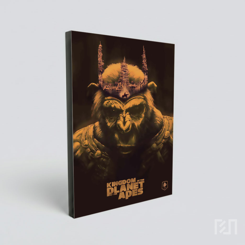 Poster Seni Kingdom of the Planet of the Apes