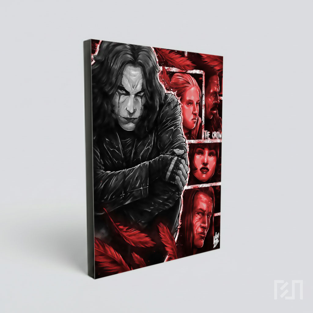 Poster Seni Kipas Film The Crow