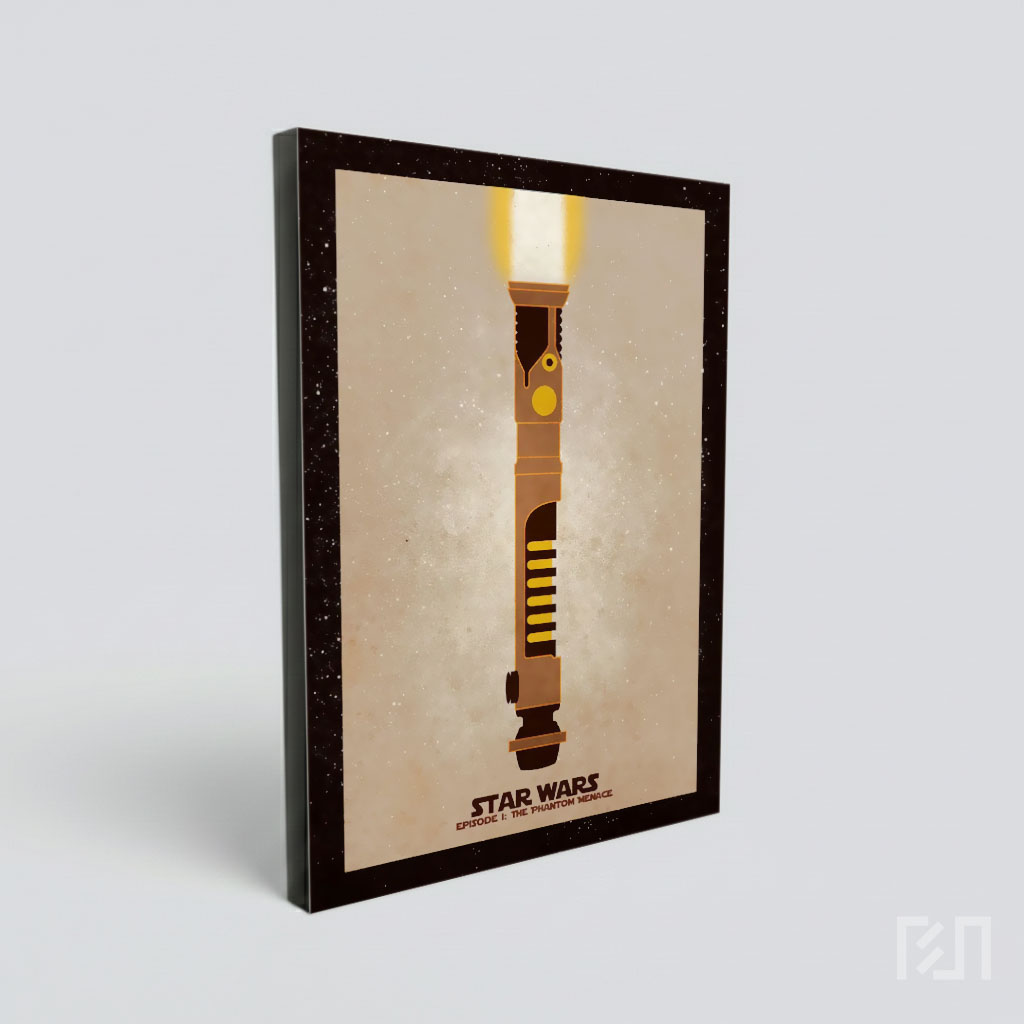 Poster Seni Lightsaber Star Wars