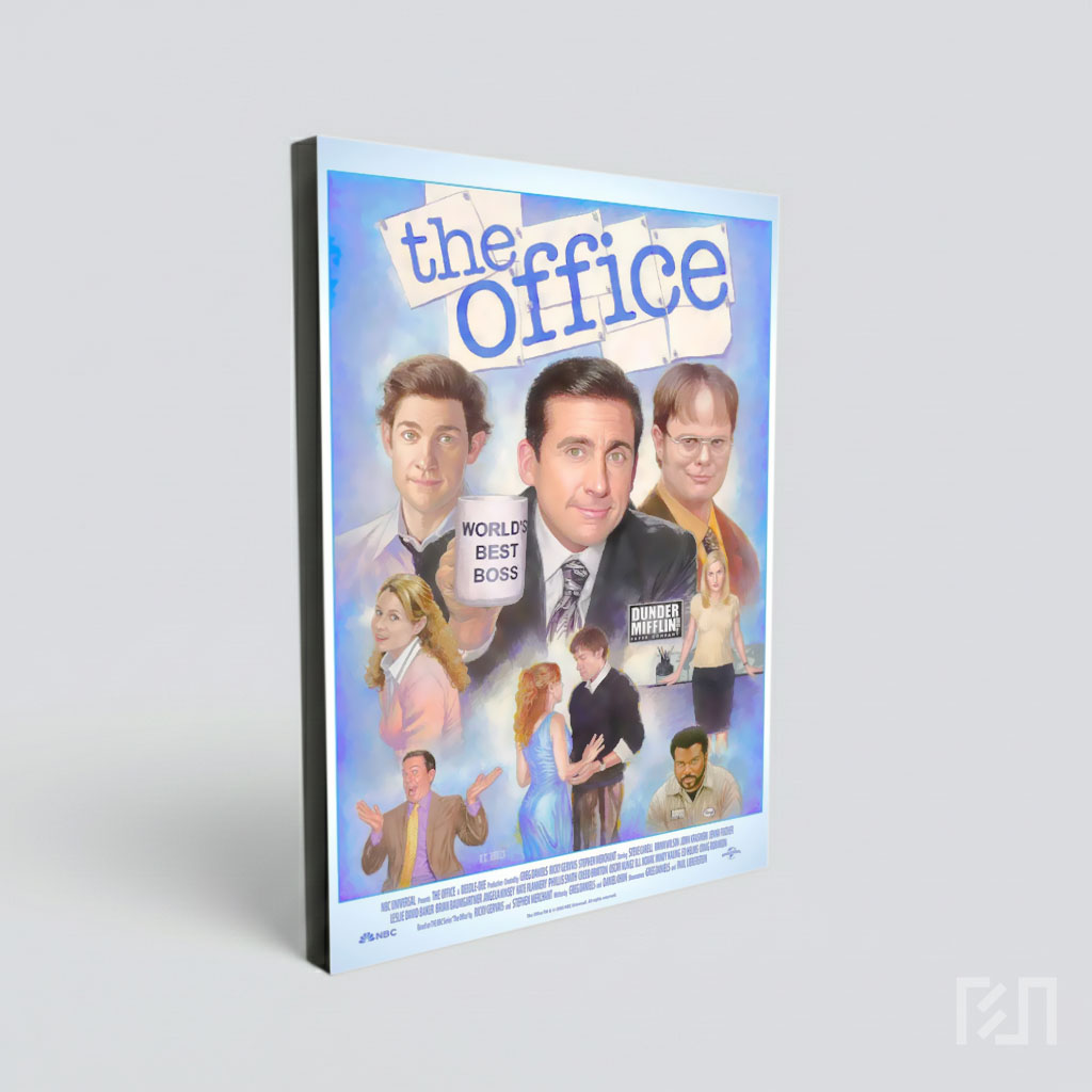 Poster Seni Lukis Serial TV The Office
