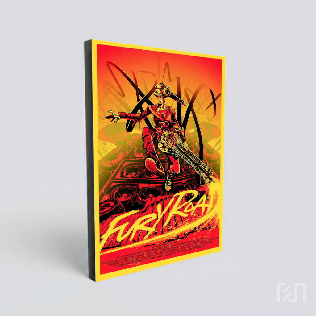 Poster Seni Mad Max Fury Road Doof Warrior
