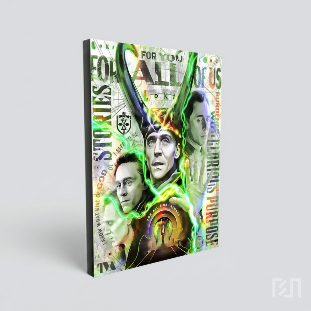 Poster Seni Marvel Loki