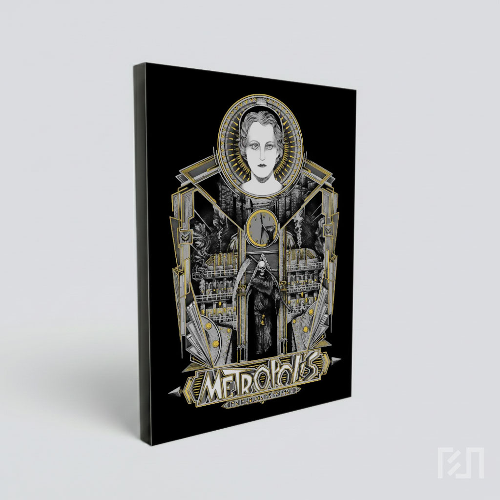 Poster Seni Metropolis Fritz Lang