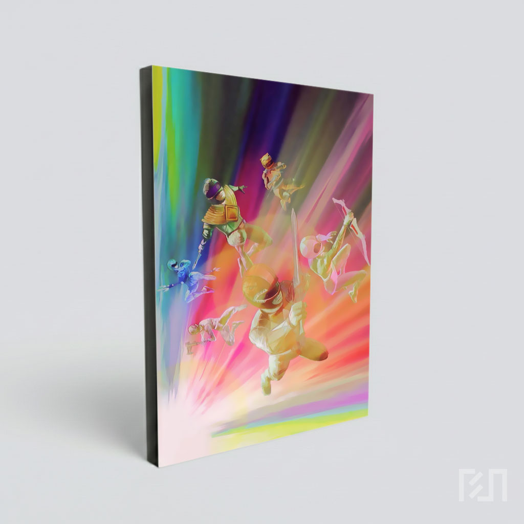 Poster Seni Mighty Morphin Power Rangers