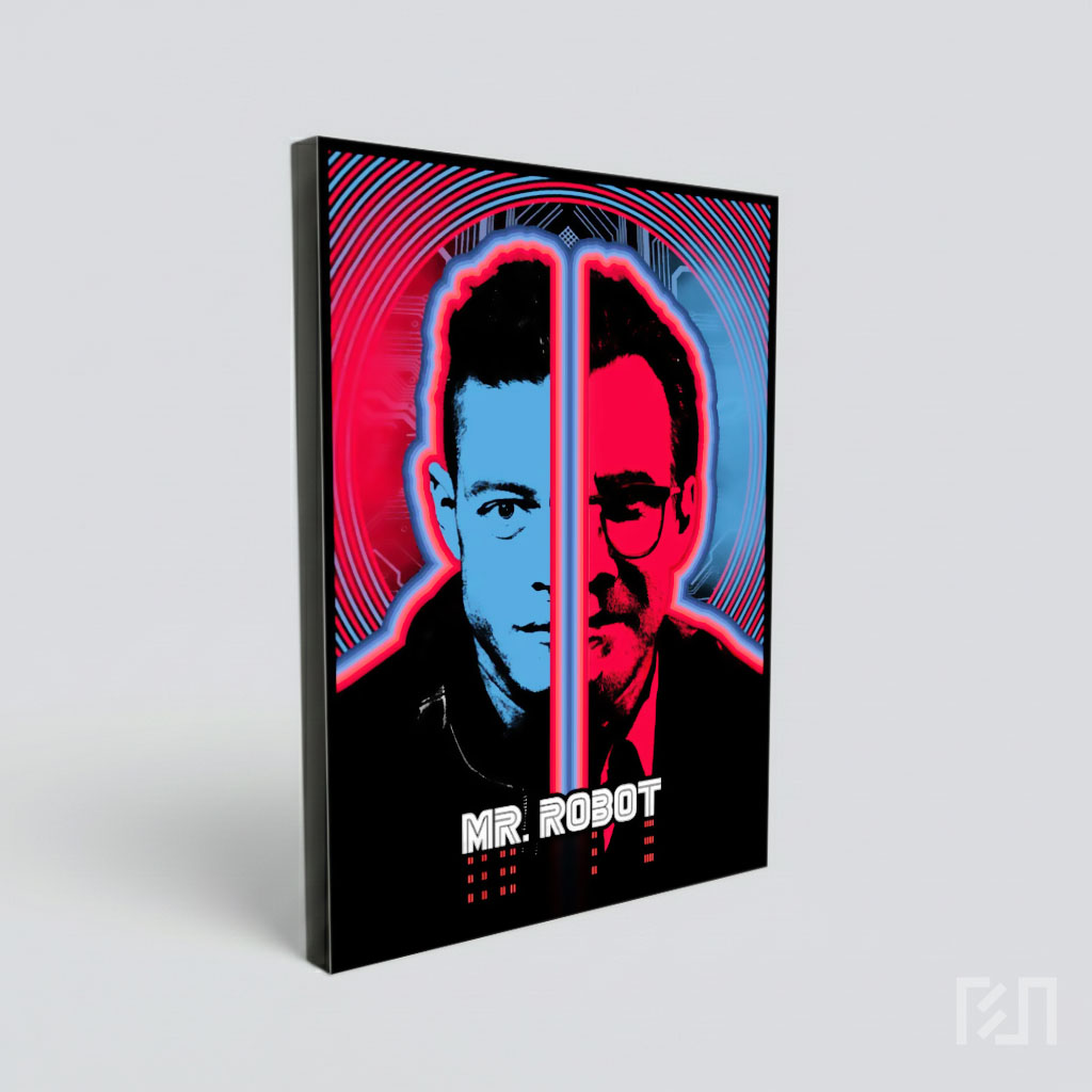 Poster Seni Mr. Robot