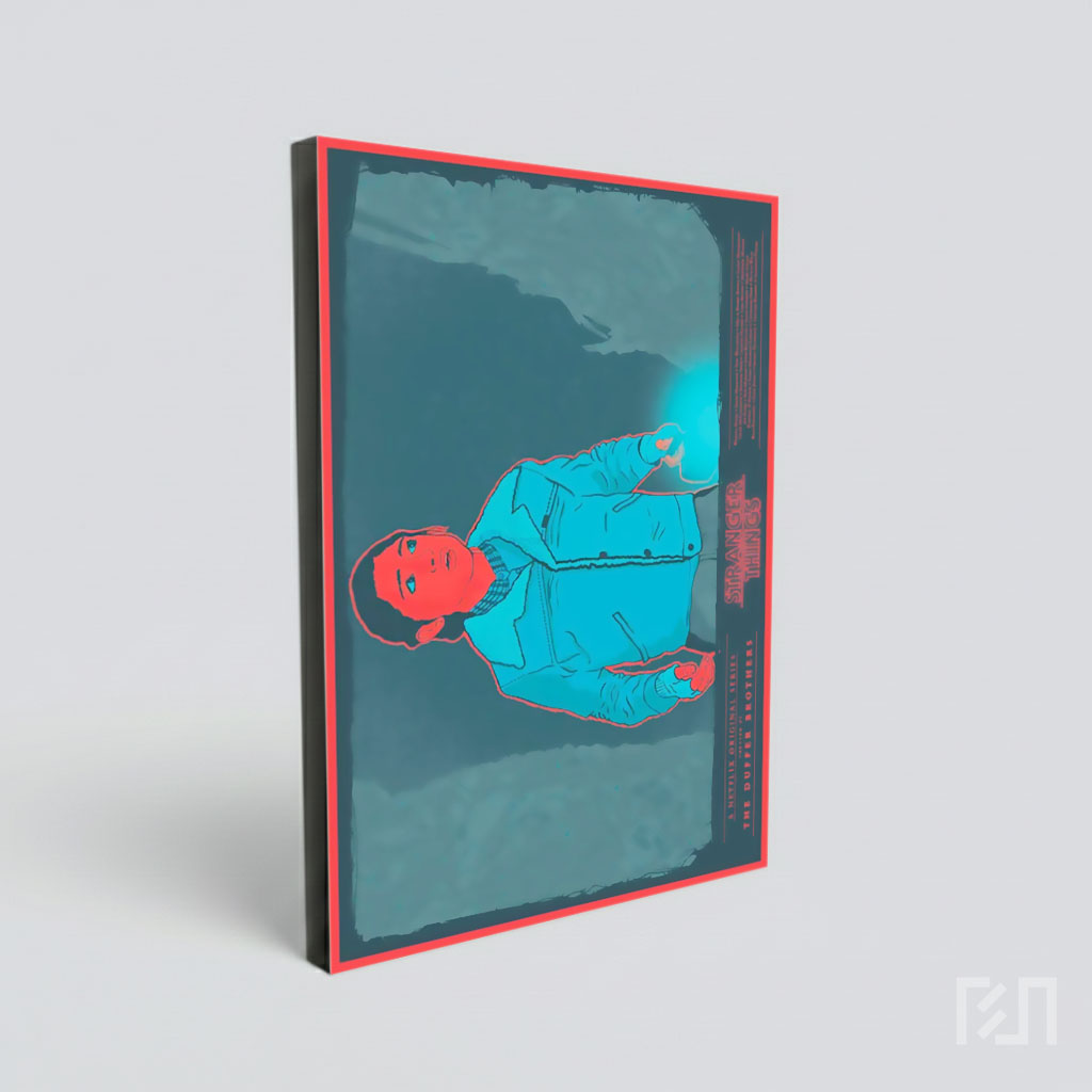 Poster Seni Nancy Wheeler Stranger Things