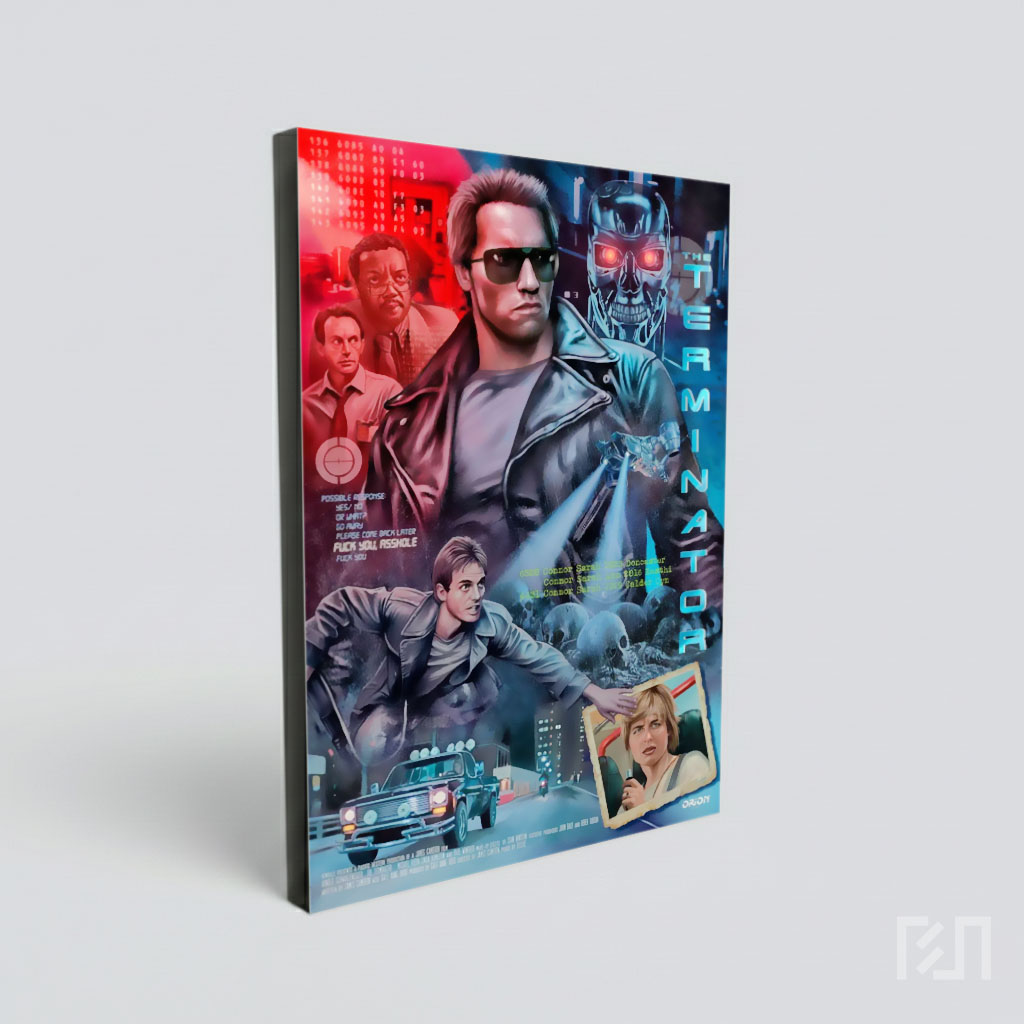 Poster Seni Penggemar Film The Terminator