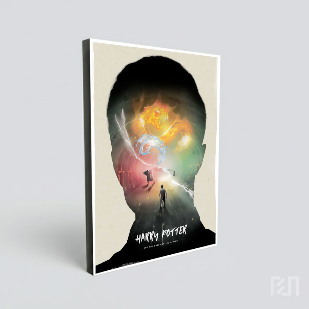 Poster Seni Penggemar Harry Potter