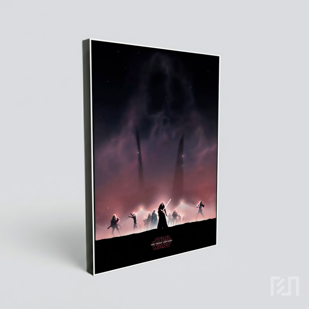 Poster Seni Penggemar Star Wars: Sith dan Stormtrooper