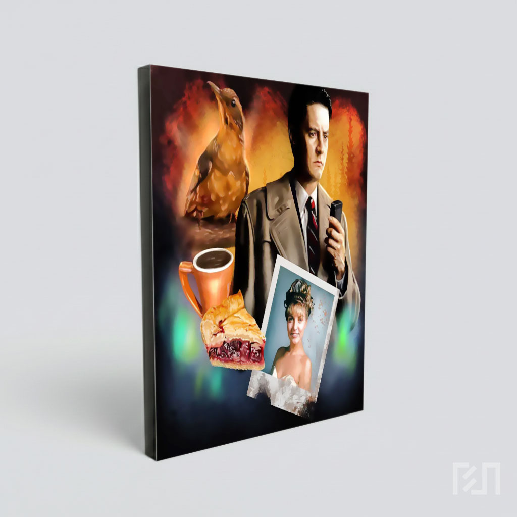Poster Seni Penggemar Twin Peaks