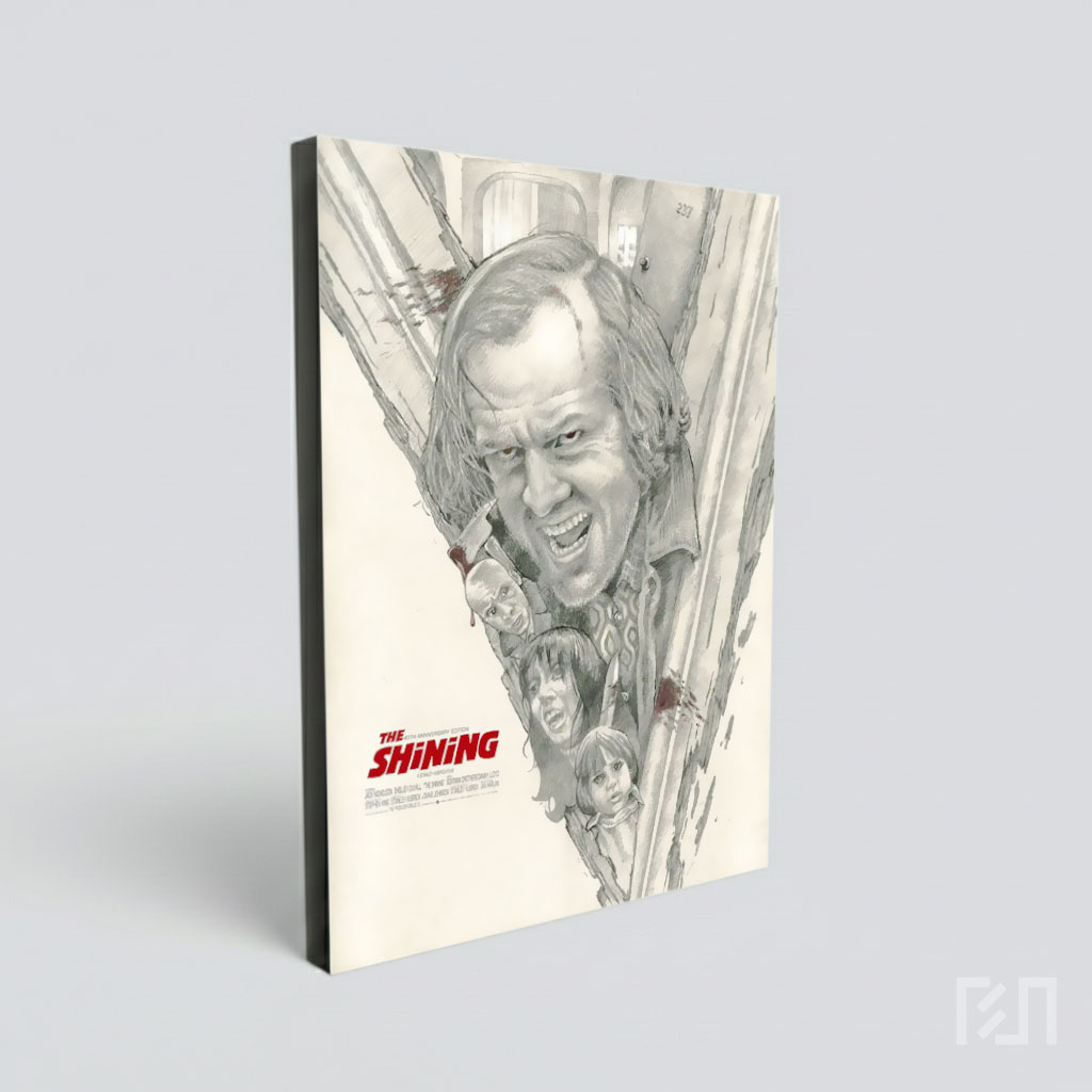 Poster Seni Pensil Film The Shining