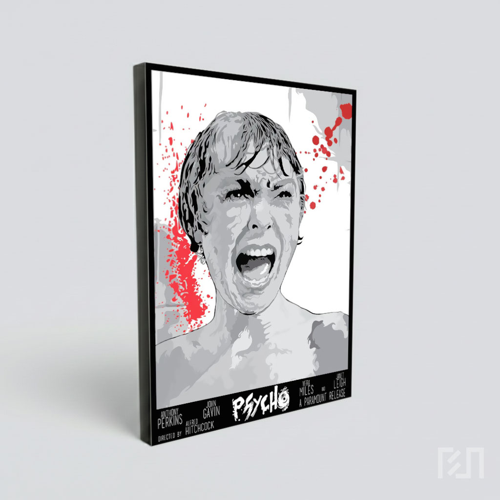 Poster Seni Pop Art Marion Crane Film Psycho