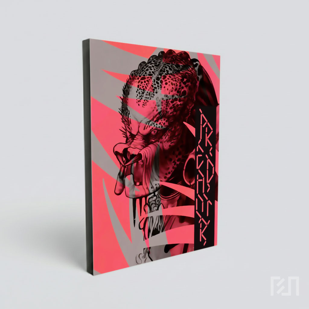 Poster Seni Predator Film Sci-Fi