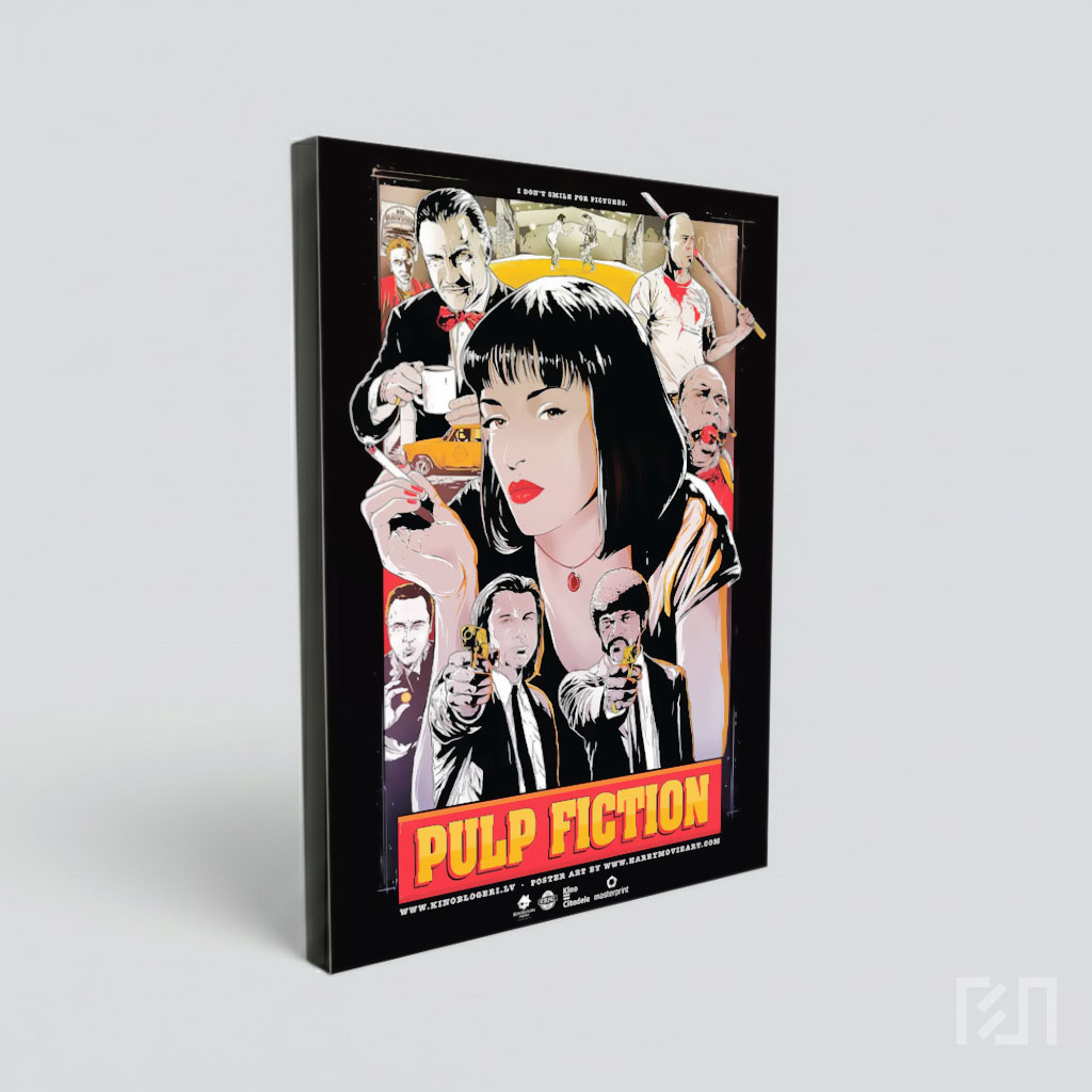 Poster Seni Pulp Fiction