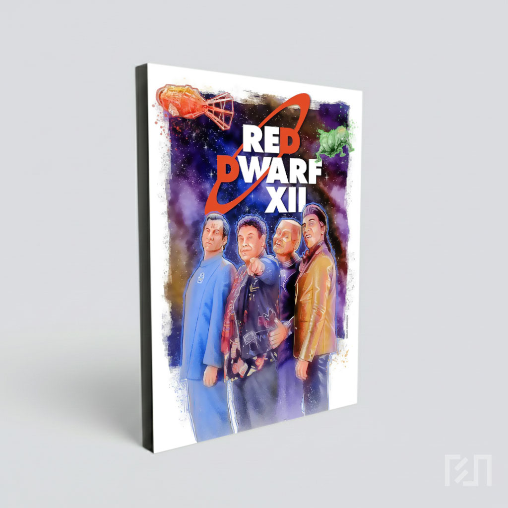 Poster Seni Red Dwarf XII