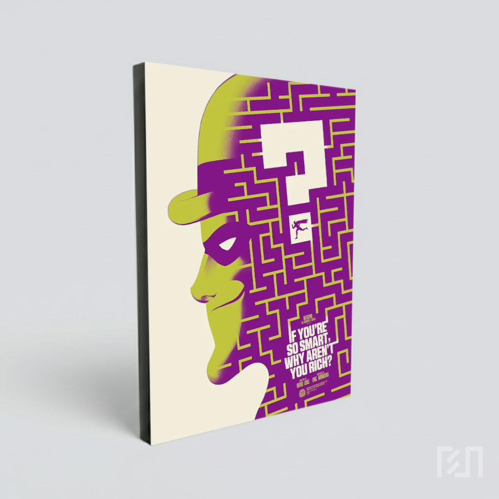 Poster Seni Riddler Batman The Animated Series