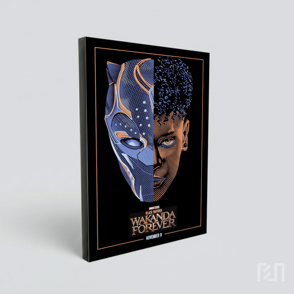Poster Seni Shuri Black Panther Wakanda Forever