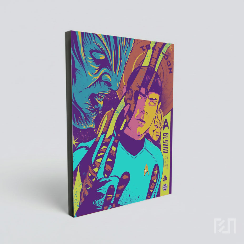 Poster Seni Star Trek Beyond Spock