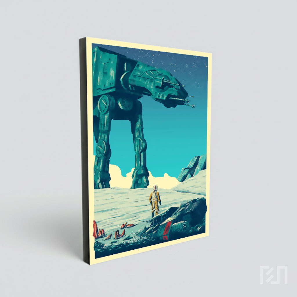 Poster Seni Star Wars AT-AT Walker