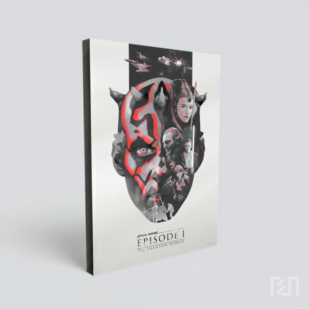 Poster Seni Star Wars: The Phantom Menace