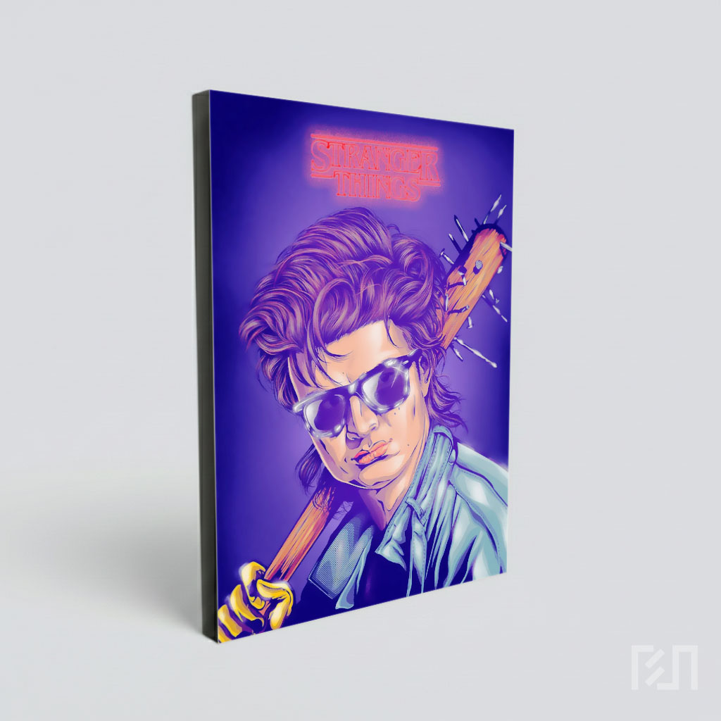 Poster Seni Steve Harrington Stranger Things